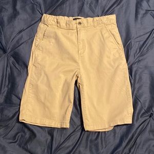 Boys light khaki shorts